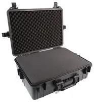 WATERPROOF CASE, 569X425X215MM, PP, BLK