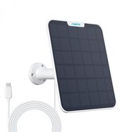 Saulės panelė vaizdo kameroms, USB C, 6W, IP65, balta