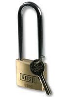 PADLOCK, BRASS, LS, 50X80MM