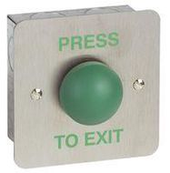 GREEN DOME FLUSH EXIT BUTTON