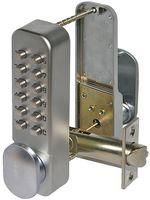 PUSH BUTTON LOCK-SC WITH HOLDBACK