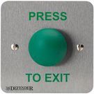 GREEN DOME PRESS TO EXIT BUTTON