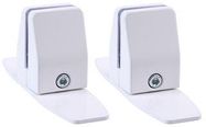 PANEL CLAMPS, FLAT SURFACE, WHITE PR
