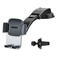 Car Mount Set for 4.7-6.7" Display Smartphones, Black