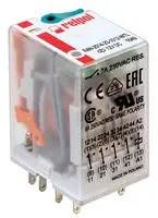 14-PIN INDUSTRIAL RELAY, 7A, 4PCO, 12VDC