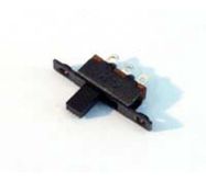 Slide switch; 2pos. 3 pins, ON-ON 0.5A/125VAC; DPDT; 19.0x5.0x12.0mm