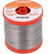 Solder wire Sn63/Pb37 0.5mm 500g with flux Stannol