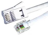 BT PLUG TO RJ11 5M WHT C/WIRED