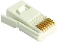 TELEPHONE LINE PLUG, 6 WAY, 631A, PK 25