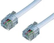 RJ11 TO RJ11 6P4C WHITE 10M