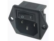 AC Power Entry Modules 15A UNFILTERED FLANGE MOUNT