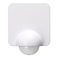 PIR motion sensor, 230Vac, 1200W, 8m, wall mount, IP54, white