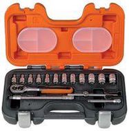 SOCKET SET, 1/4"DRV