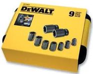SOCKET SET, IMPACT, 9PC