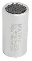 SOCKET, SURVIVOR, 1/2", 9-22MM