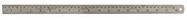 STAINLESS STEEL RULER, 18IN / 450MM