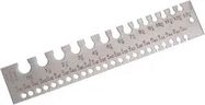 WIRE GAUGE, STAINLESS STEEL
