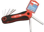 BALL POINT HEX KEY SET METRIC - 7 PC