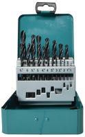 19PC HSS DRILL BIT SET (METAL CASE)