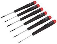 SCREWDRIVER SET, PRECISION, 6PC