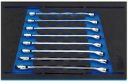 COMBINATION SPANNER SET, 8-15MM, 8PC