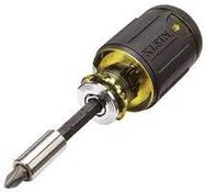 8-IN-1 SCREWDRIVER SET, ADJ LEN STUBBY