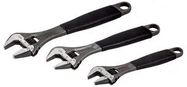 CENTRAL NUT ADJUSTABLE WRENCH SET, 3PC