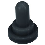 Rubber cap plate black Ø12.2mm Highly