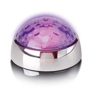 Center stabilizer with Party LED Light for turntable Silver