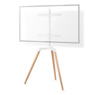 TV Floor Stand | 50 - 65 " | Maximum supported screen weight: 35 kg | Scandinavian Design | Rotatable | Anti-tip strap | Snap-lock | Aluminium / Steel | White