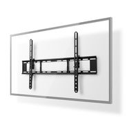 Tiltable TV Wall Mount | 37 - 70 " | Maximum supported screen weight: 35 kg | Tiltable: 20 ° | Minimum wall distance: 38 mm | Steel | Black