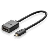 UGREEN 20134 Переходник с Micro HDMI на HDMI, 20 см (черный) UGREEN