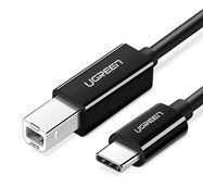 Cable USB C male - USB B male 1m (for printers) US370UGREEN