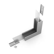 Connector VARIO30-02 90 deg bent anod.  /plastic bag