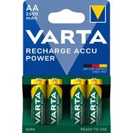 Rechargeable NiMH Battery AA 1.2 V 2500 mAh 4-Blister