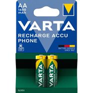 Rechargeable NiMH Battery AA 1.2 V 1600 mAh 2-Blister