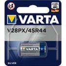 Silver-Oxide Battery 4SR44 | 6.2 V DC | 145 mAh | 1-Blister | Digital Camera | Grey / Silver