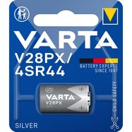 Silver-Oxide Battery 4SR44 | 6.2 V DC | 145 mAh | 1-Blister | Digital Camera | Grey / Silver