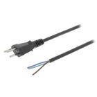 Swiss Power Cable CH Type 12 3.00 m Black