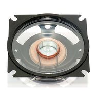 SL87 WPM 4 Ohm waterproof 8 cm (3.3") fullrange speaker with a transparent plastic cone and rubber sealing ring