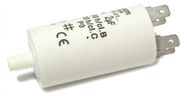 Motor Capacitor 2uF±5%/475V+GRD Ø28x55mm, DUCATI