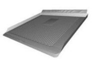 Drip Tray Dishwasher 45 cm Grey