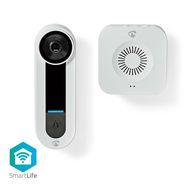 SmartLife Video Doorbell | Mains Powered | 1536x1536 | Cloud Storage (optional) / microSD (not included) / Onvif | IP65 | With motion sensor | White