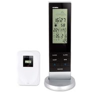 Weather station with wireless sensor Black / Silver