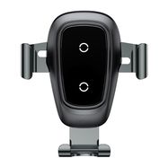 Automobilinis laikiklis 4-6.5" ekranų telefonams su belaidžiu įkrovimu 10W