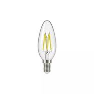 LED lemputė E14 230V 6W 806lm, FILAMENT, žvakės formos, neutraliai balta, 4000K, EMOS