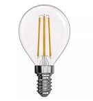 LED bulb E14 230V P45 4W 465lm, FILAMENT, warm white, 2700K, EMOS