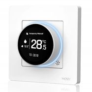Smart thermostat for gas/water boiler, white, ZigBee, TUYA