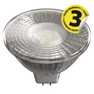 Lemputė LED GU5.3 (MR16) 12V 4.5W 400lm, šiltai balta, EMOS