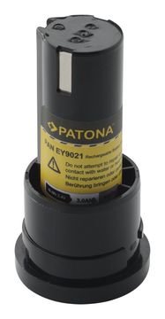 PATONA Battery for Panasonic EY9021 EY3652 EY503 Pressofix 208 SDF210, PATONA